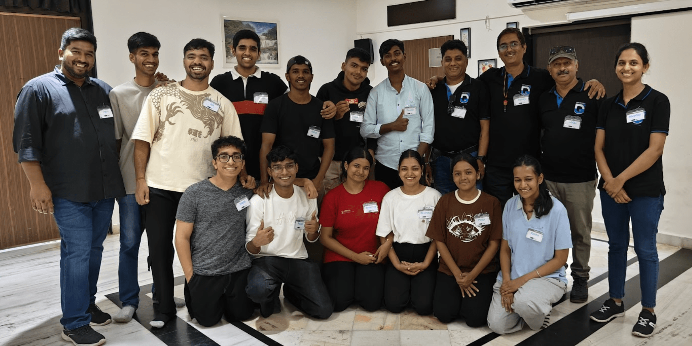 Corporate Cohort Indoor Debrief Session
